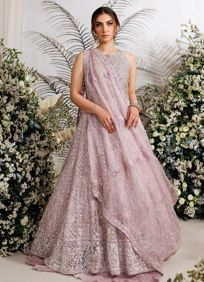 Farah Talib Aziz FTA Wedding Festive Iris Mauve Kalidaar