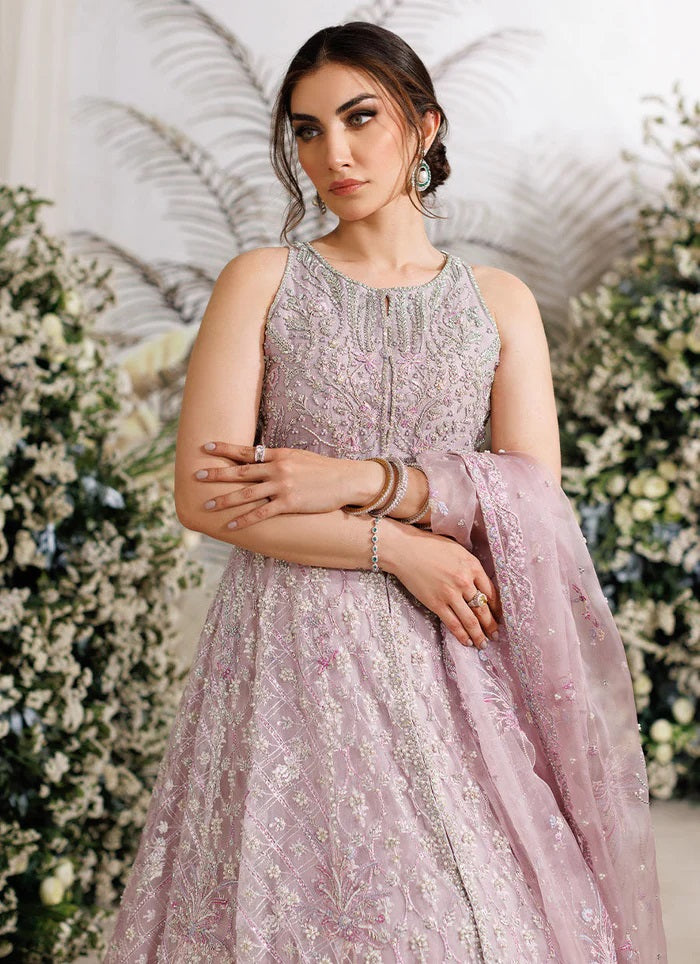 Farah Talib Aziz FTA Wedding Festive Iris Mauve Kalidaar