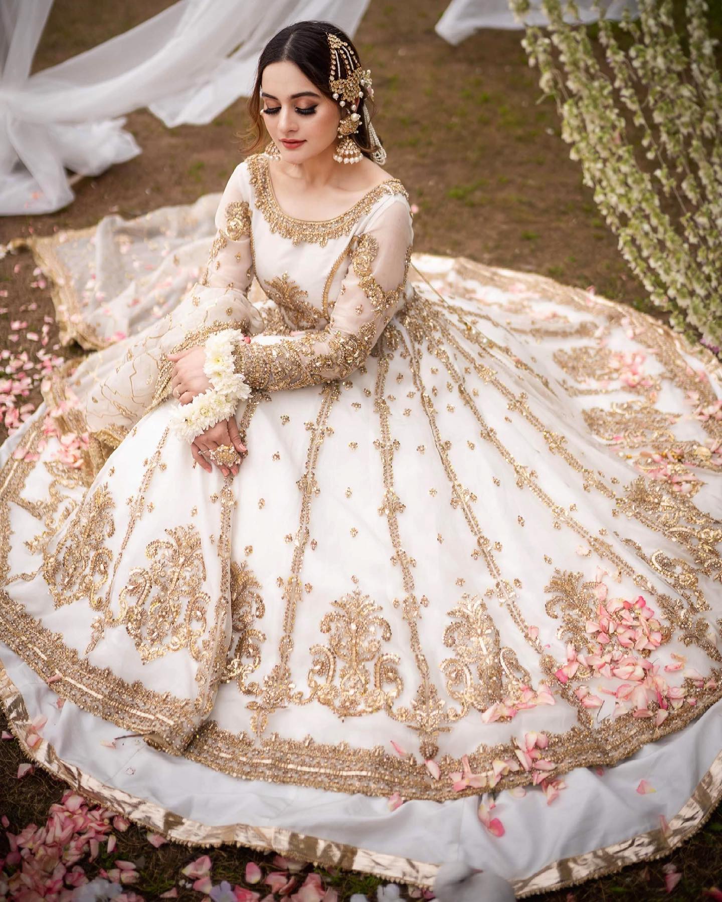 Maha Wajaht Net Embroidered Collection Formal Lehnga