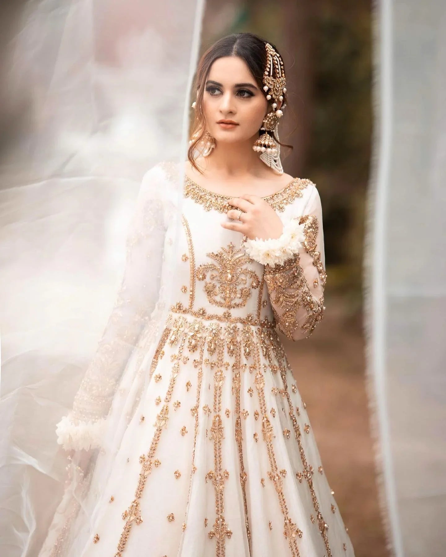 Maha Wajaht Net Embroidered Collection Formal Lehnga