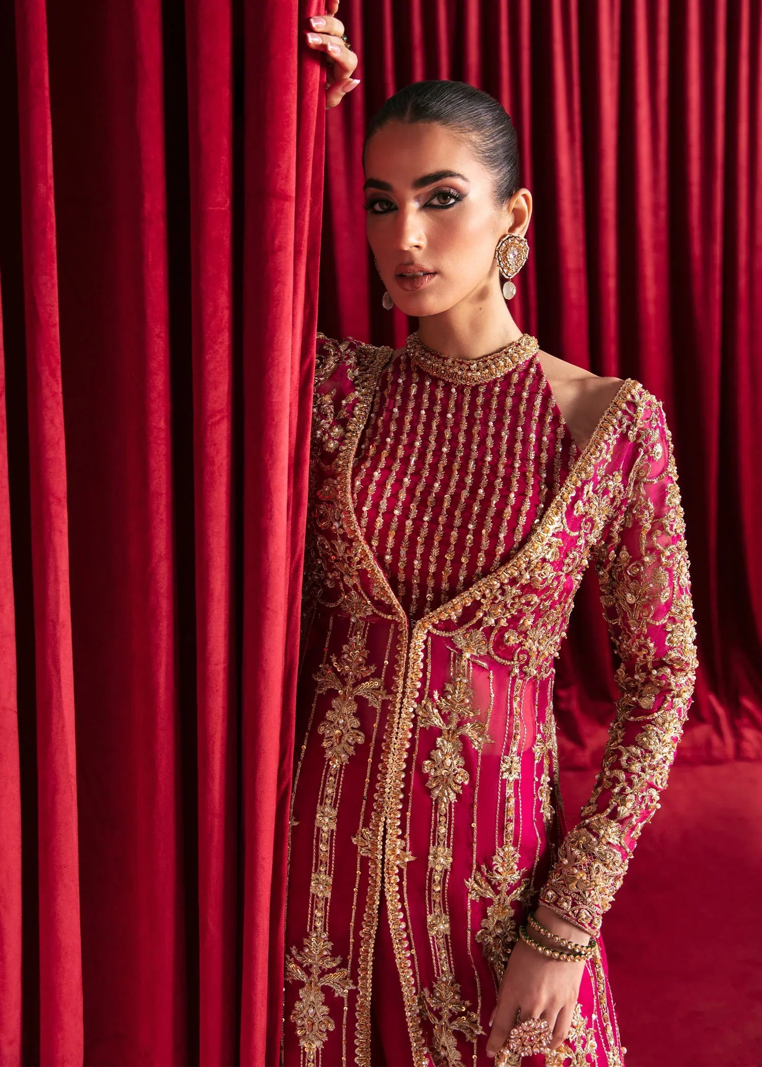 Kanwal Malik Wedding Couture Unstitched 3 Pieces Sajni – HANIYA