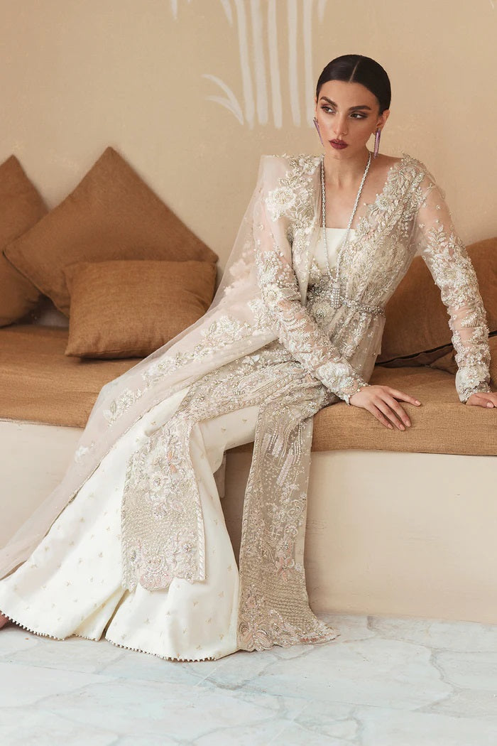 Soraya –Wedding Couture Anya Fully Embroidered on Hand Work CHARMEUSE