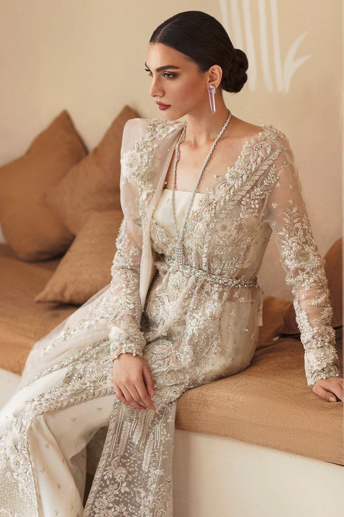 Soraya –Wedding Couture Anya Fully Embroidered on Hand Work CHARMEUSE