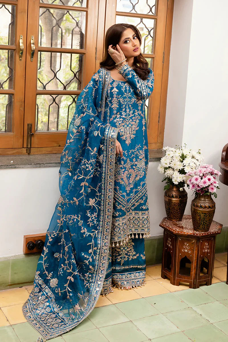 Faiza Saqlain Luxury Hand Embroidered Net Collection ARIYA