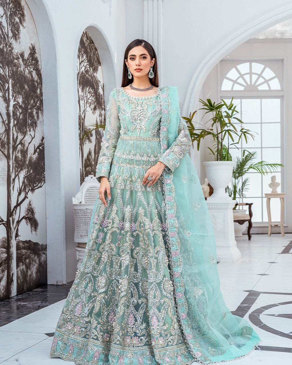 Maryum N Maria Melange Bridal Collection – Icy Morn MRM-0030