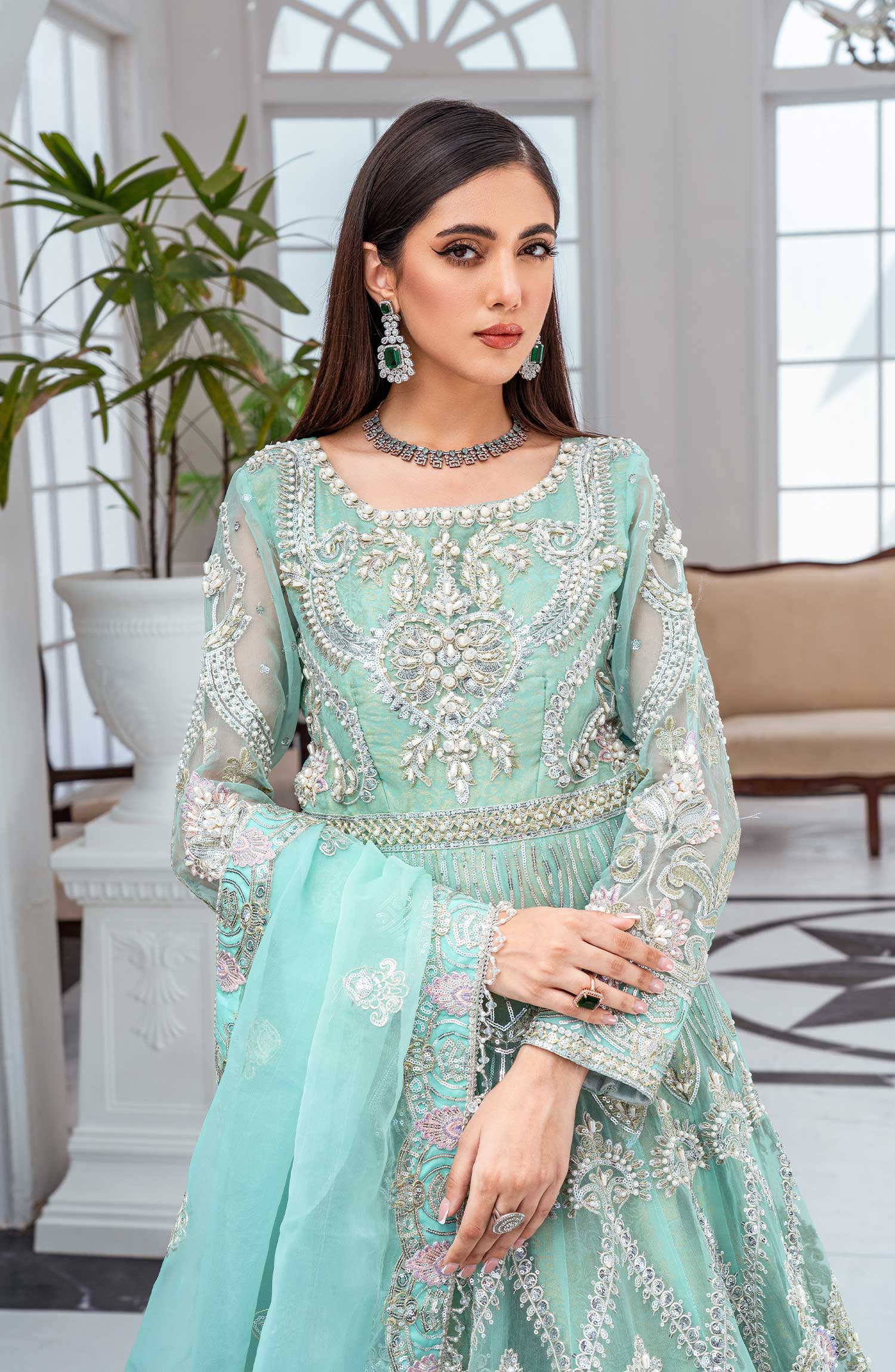 Maryum N Maria Melange Bridal Collection – Icy Morn MRM-0030