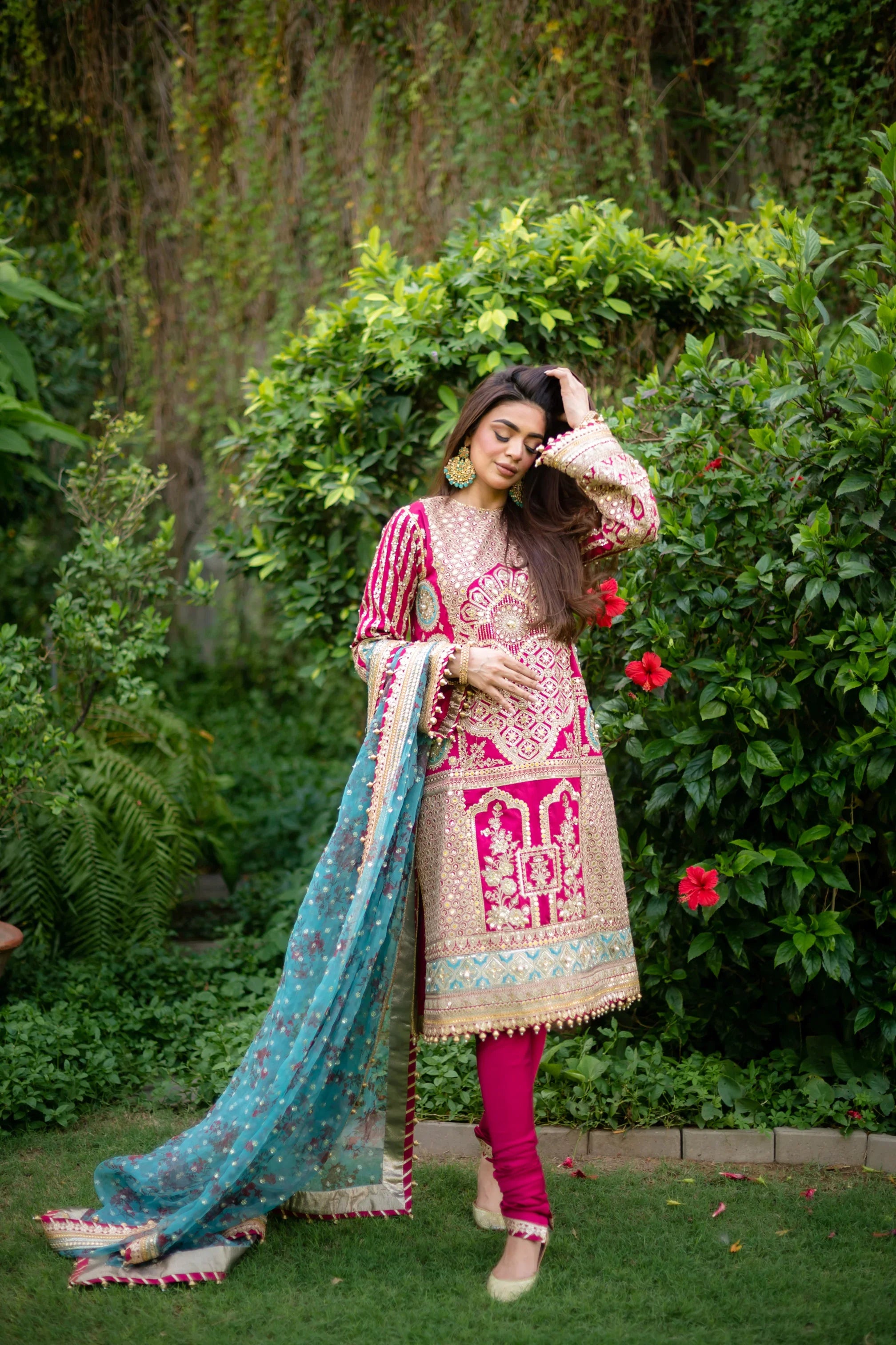 Zarlish By Mohsin Naveed Ranjha Bibi Lal Talpur Dynasty Festive Collection Vol 4