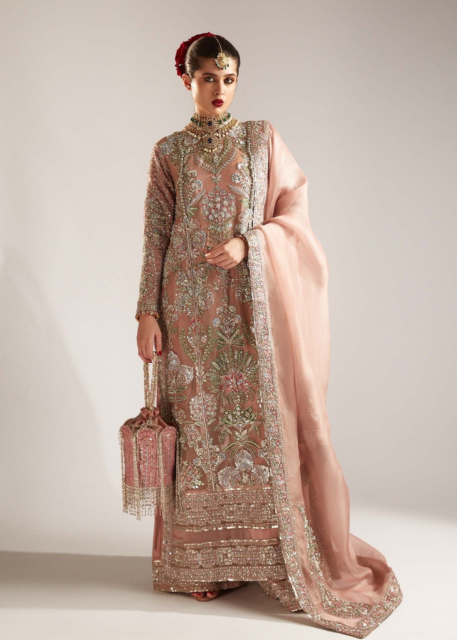 Hussain Rehar Parday Ke Peechay Organza Embroidered Verve