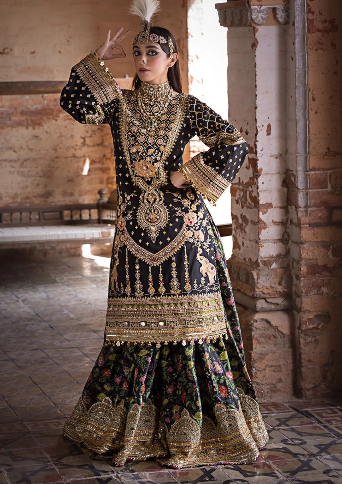 Zarlish By Mohsin Naveed Ranjha Festive Collection ZWU-28 KOYAL