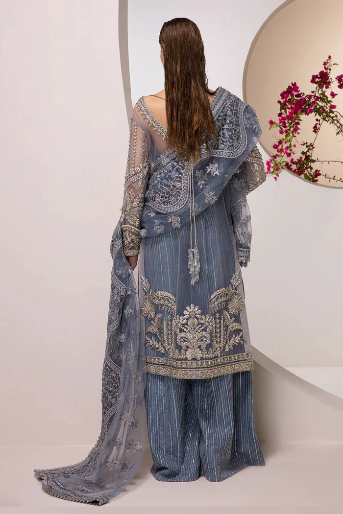 Madiha Awais Couture Net Embroidered Unstitched MOONLIGHT