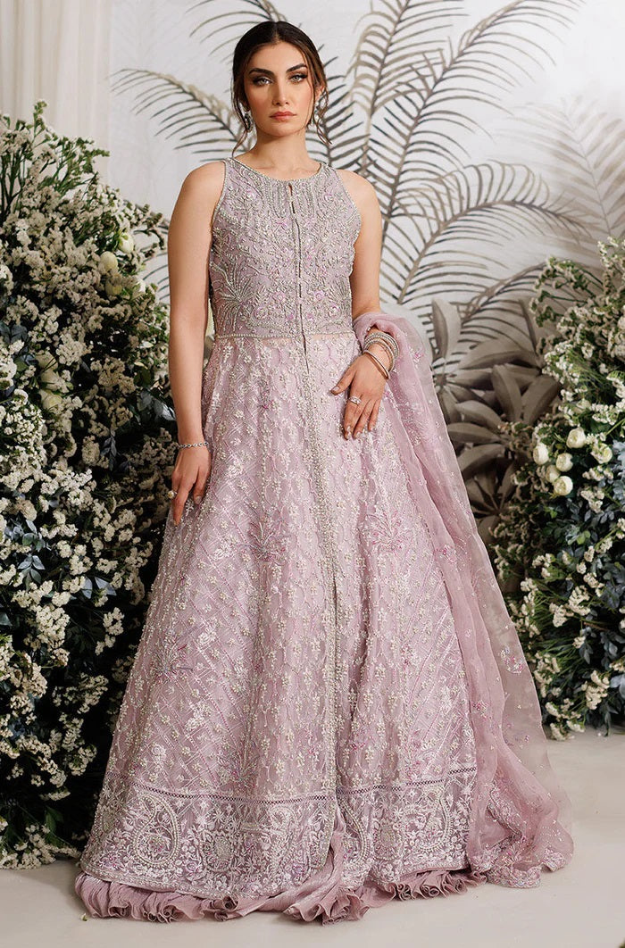 Farah Talib Aziz FTA Wedding Festive Iris Mauve Kalidaar